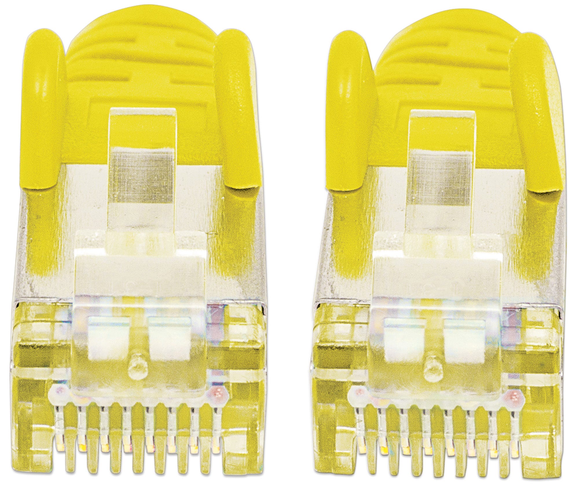 INTELLINET Netzwerkkabel Cat6 S/FTP CU LS0H 20m gelb RJ-45 Stecker / RJ-45 Stecker Vergoldete Kontakte