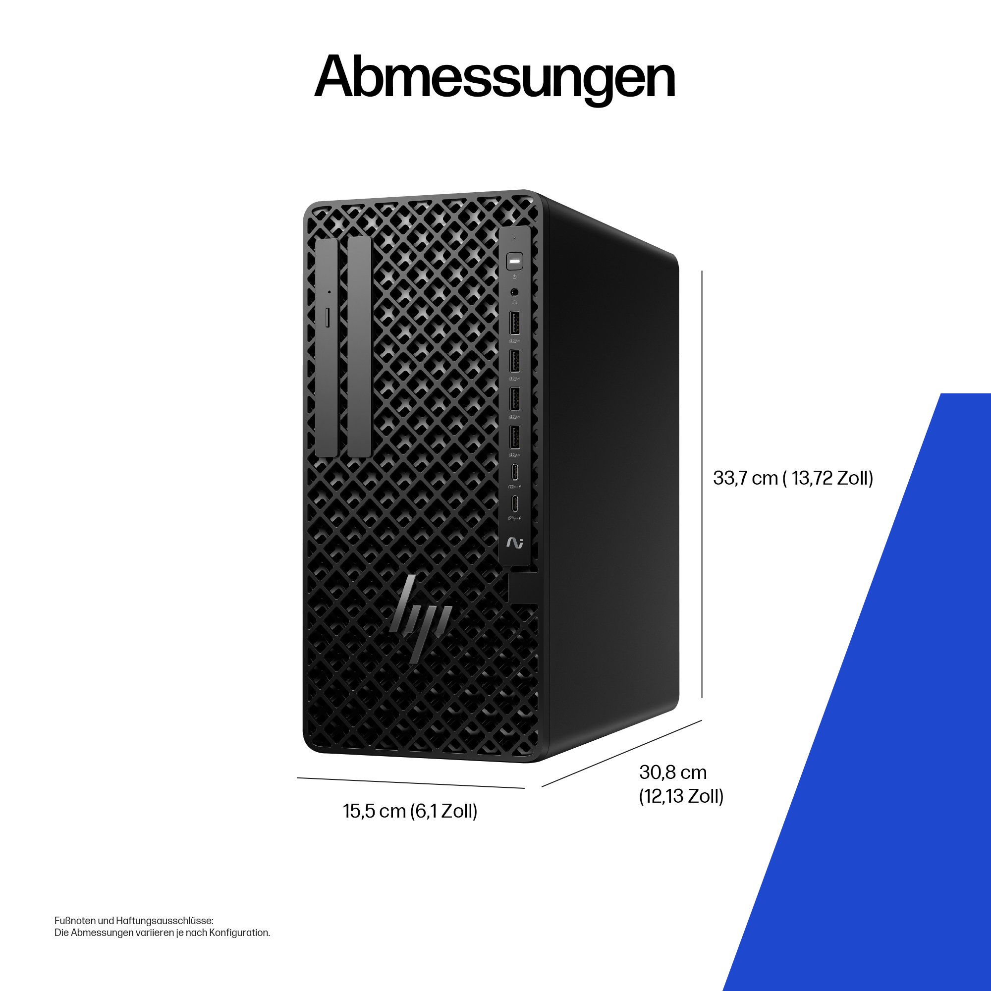 HP Z1 G1i Intel Core Ultra 7 265 32GB 1TB/SSD W11P 3J Gar (DE)