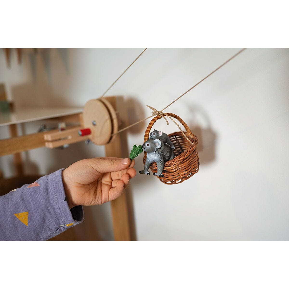 Wild Life Koala Mutter mit Baby, Spielfigur