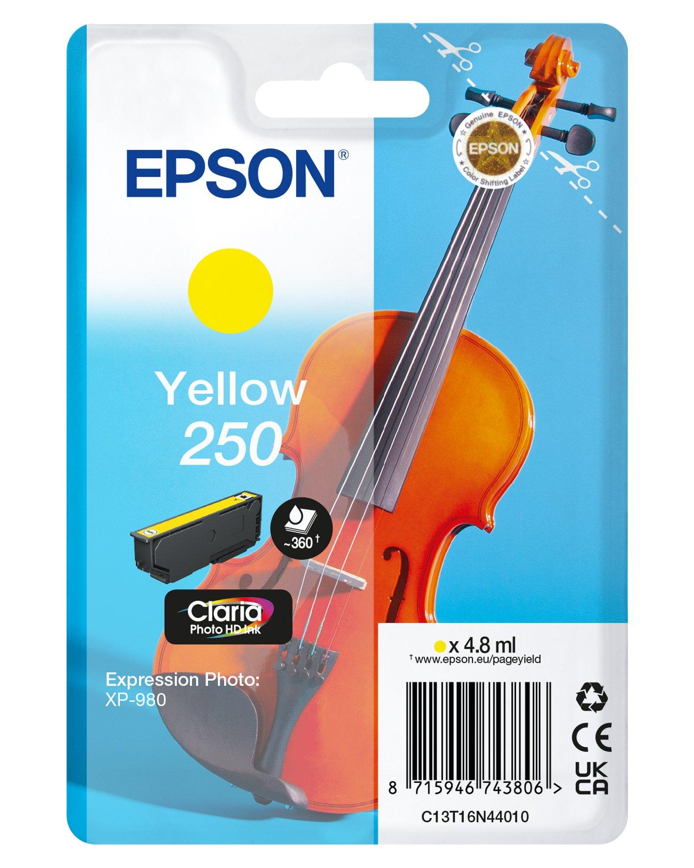 EPSON 250 (Violine) gelb Druckerpatrone
