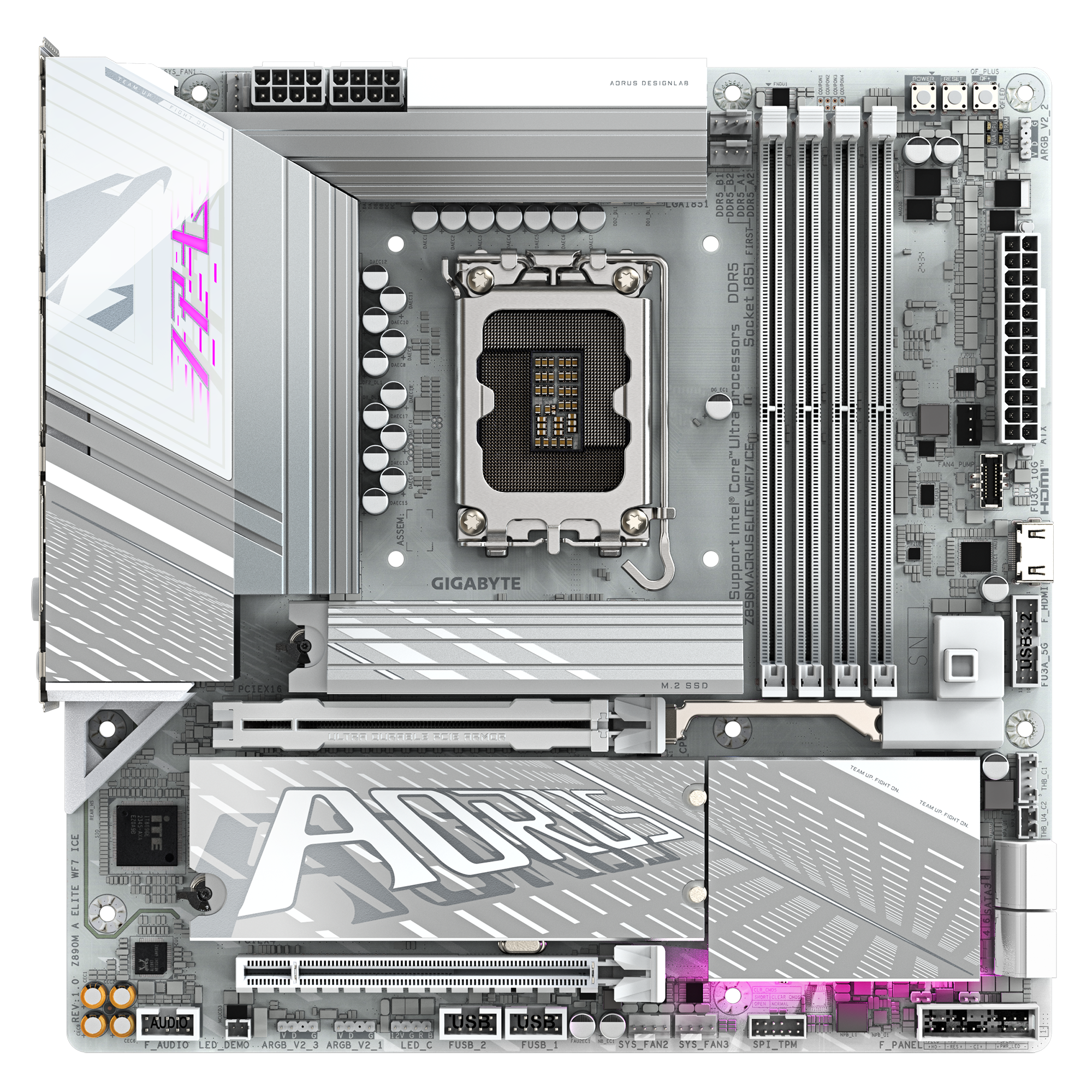 Z890M AORUS ELITE WIFI7 ICE, Mainboard