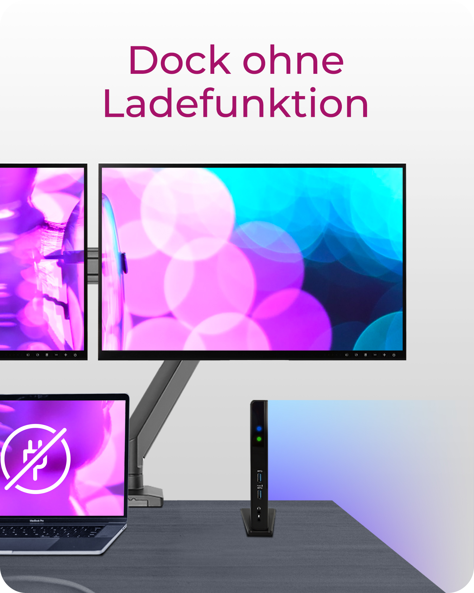 Multi-DockingStation IcyBox für Notebooks und PCs