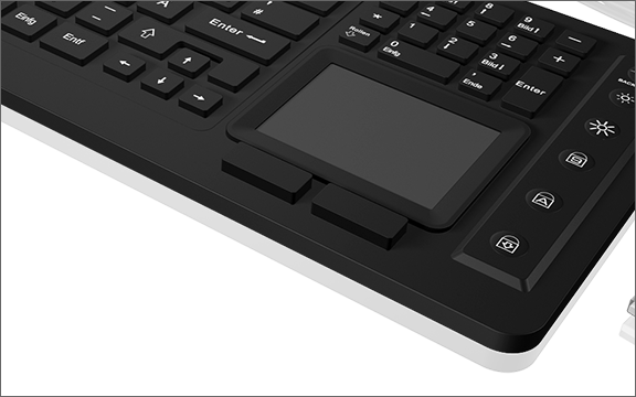 KeySonic Industrie-TAS Touchpad, IP68, BK, KSK-6231 INEL(UK)