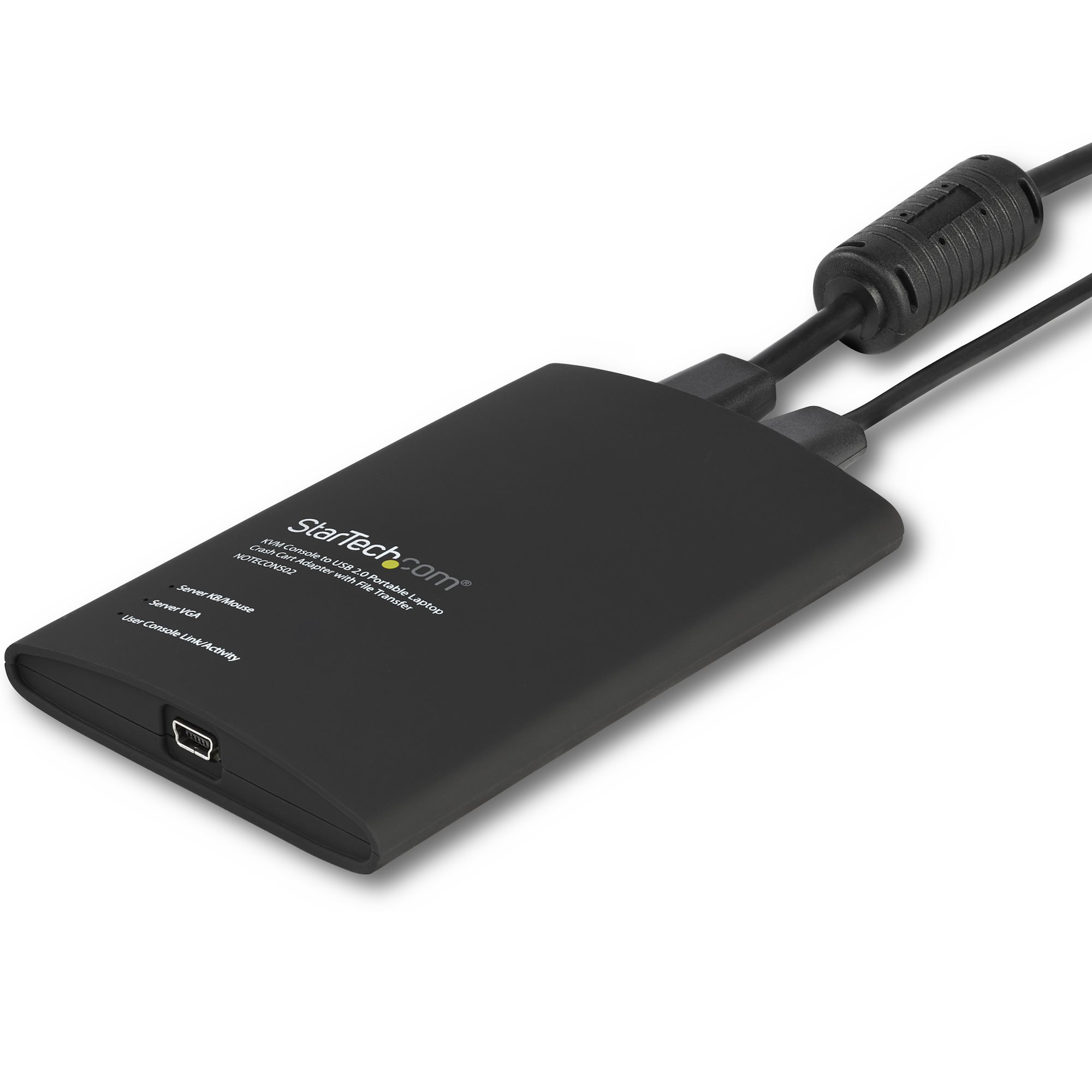 STARTECH.COM KVM Console to Laptop USB 2.0 Portable Crash Cart Adapter with File Transfer & Video Capture - Portable KVM Console