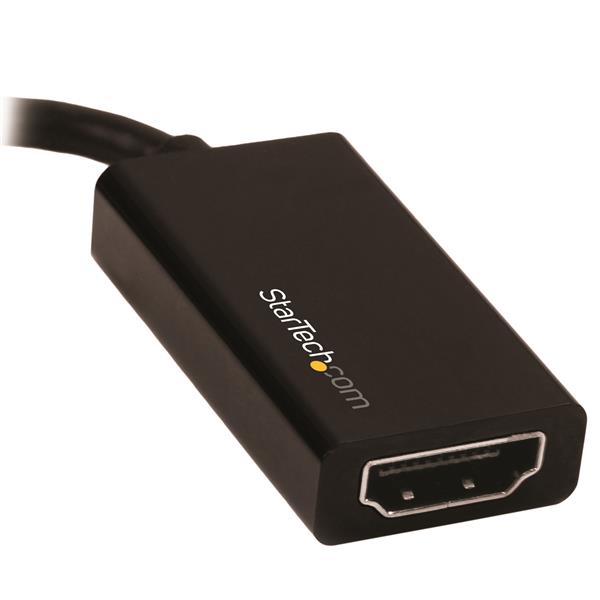 STARTECH.COM Mini DisplayPort to HDMI Adapter - 4K mDP to HDMI Converter - UHD 4K 60Hz