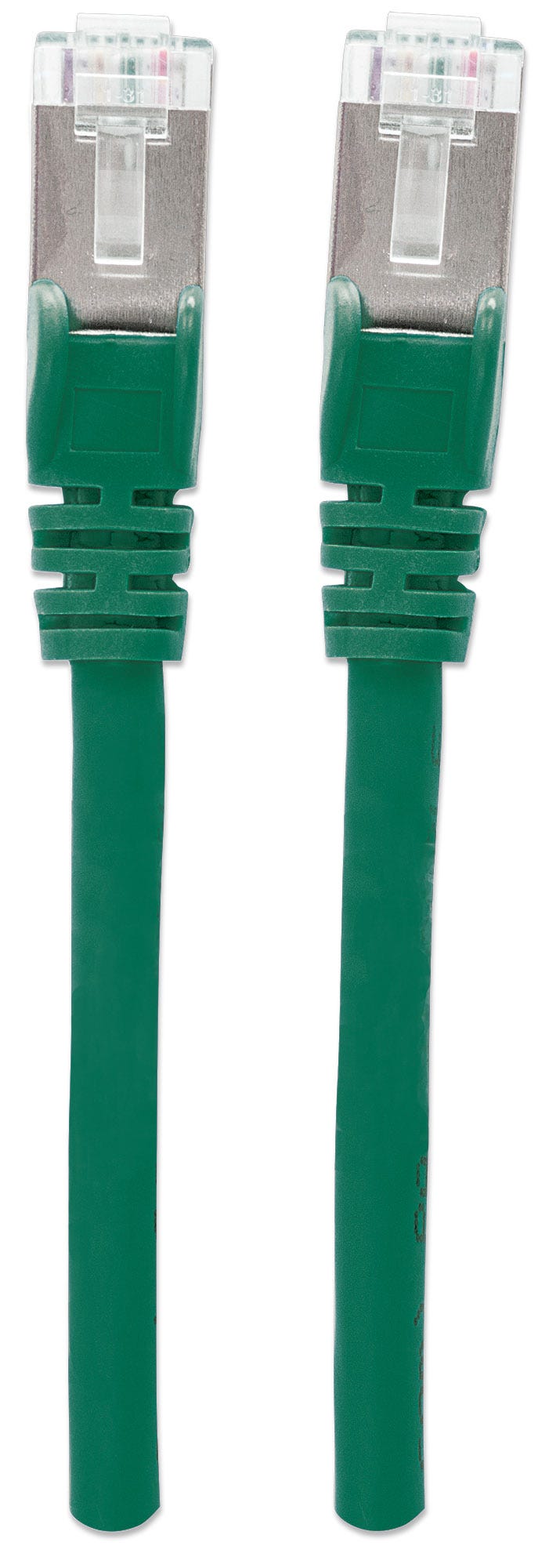 INTELLINET Netzwerkkabel Cat6 S/FTP grün 15m Cat6-zertifiziert LS0H RJ45-Stecker/RJ45-Stecker
