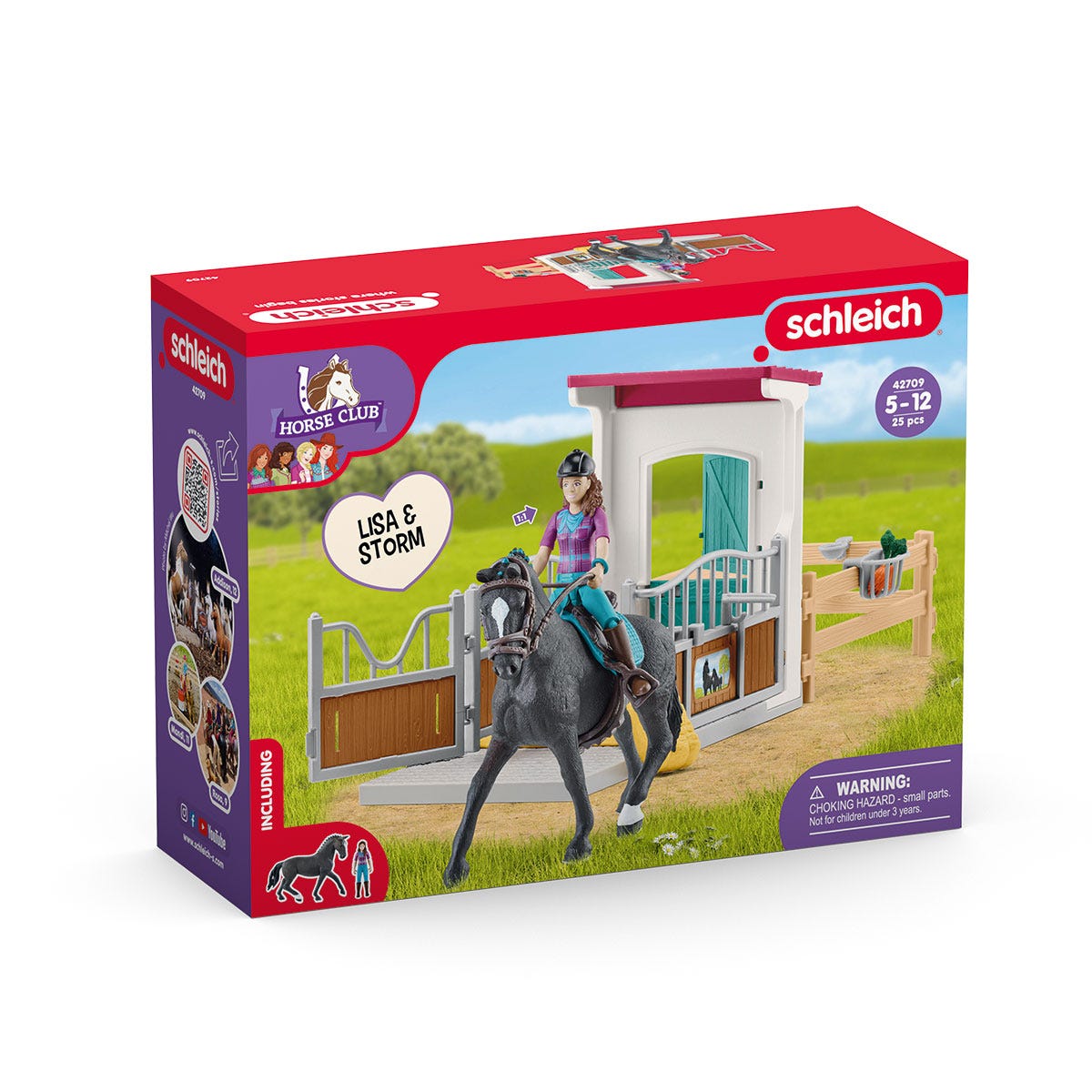 Horse Club Pferdebox mit Lisa & Storm, Spielfigur