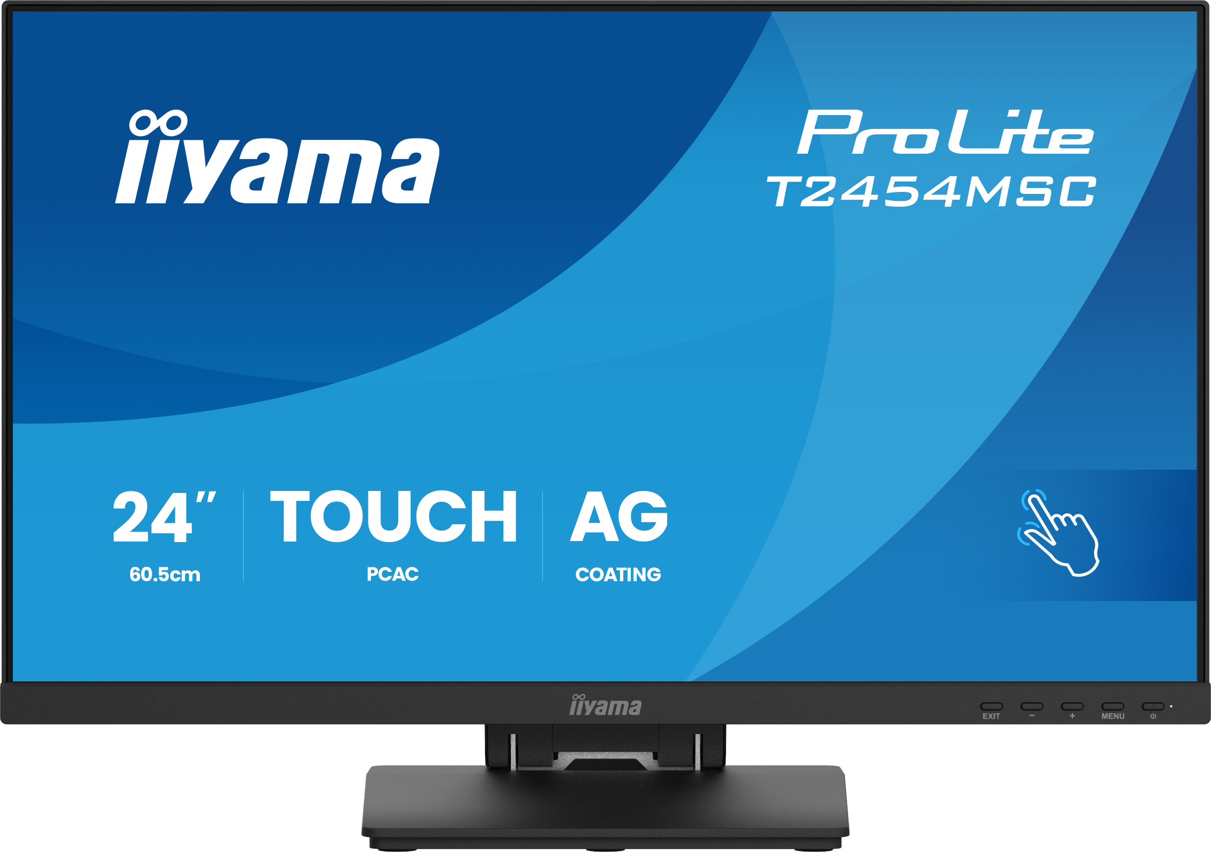 IIYAMA 60.5cm (23,8) T2454MSC-B3AG 16:9 M-Touch HDMI+DP+USB