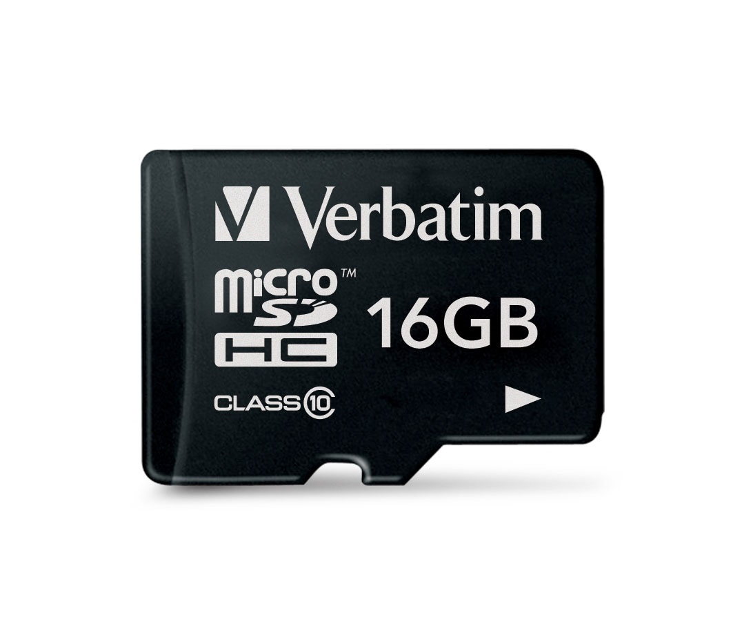 Verbatim Premium MicroSDHC Karte 16 GB Klasse 10