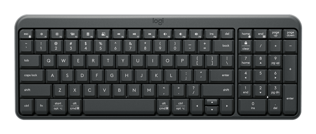 LOGITECH Wired Keyboard K250 Graphite (NLB)