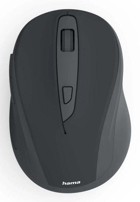 hama WM-400 Maus ergonomisch kabellos schwarz
