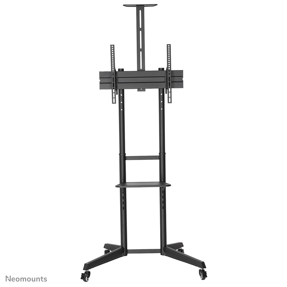 NEOMOUNTS Mobile Floor Stand incl. AV- and cam shelf height adjustable 128,5-145cm