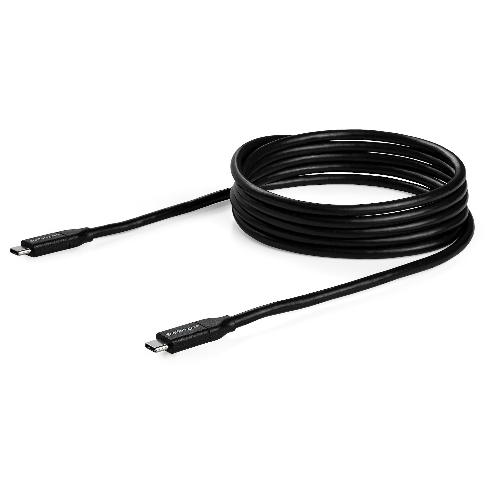 STARTECH.COM USB-C to USB-C Cable w/ 5A PD - M/M - 2 m 6 ft. - USB 2.0 - USB-IF Certified