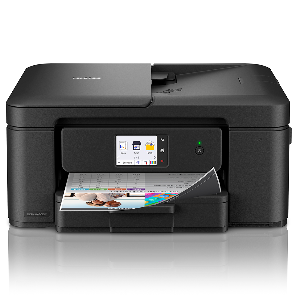 brother DCP-J1460DW 3 in 1 Tintenstrahl-Multifunktionsdrucker schwarz
