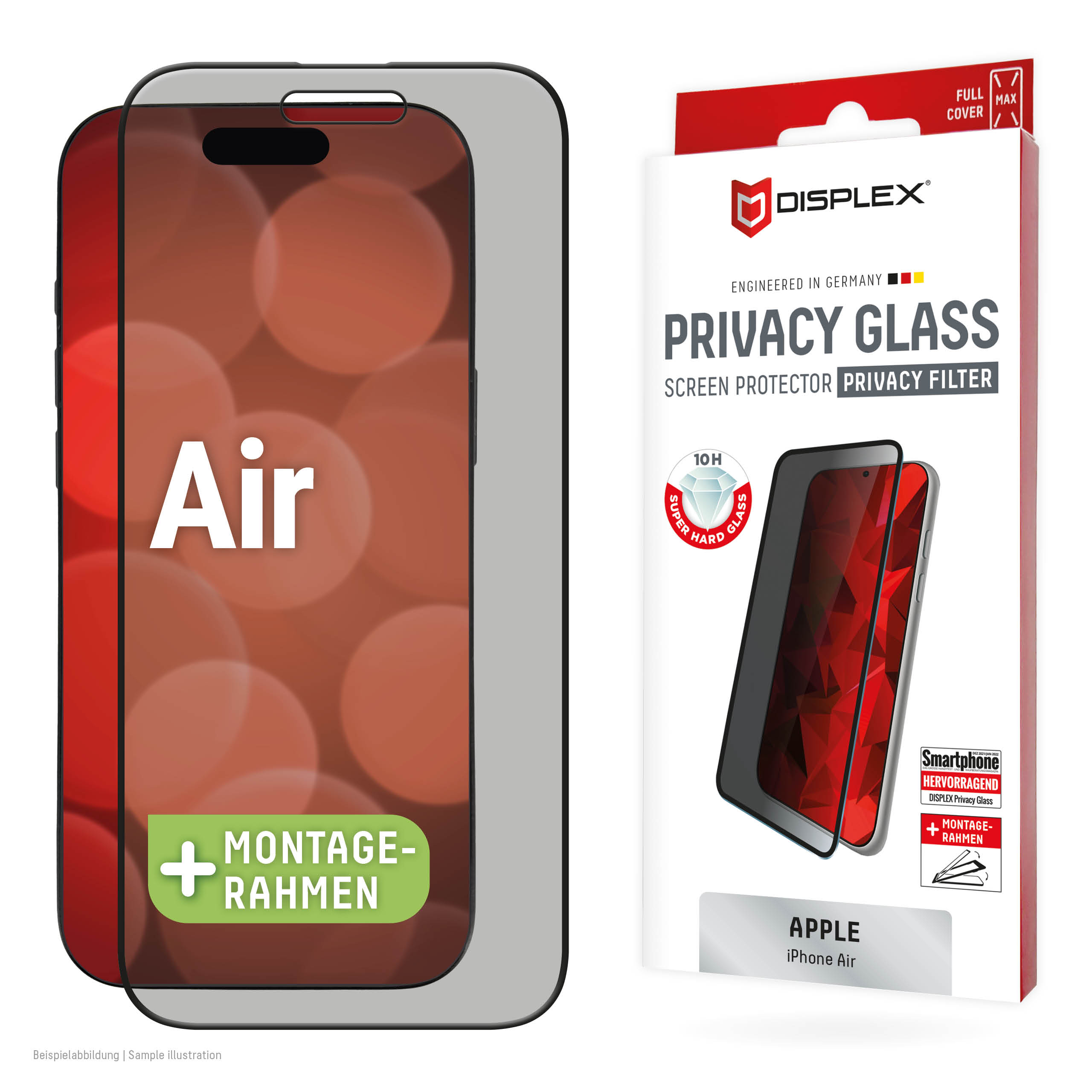 DISPLEX PRIVACY GLASS FC IPHONE 17 AIR
