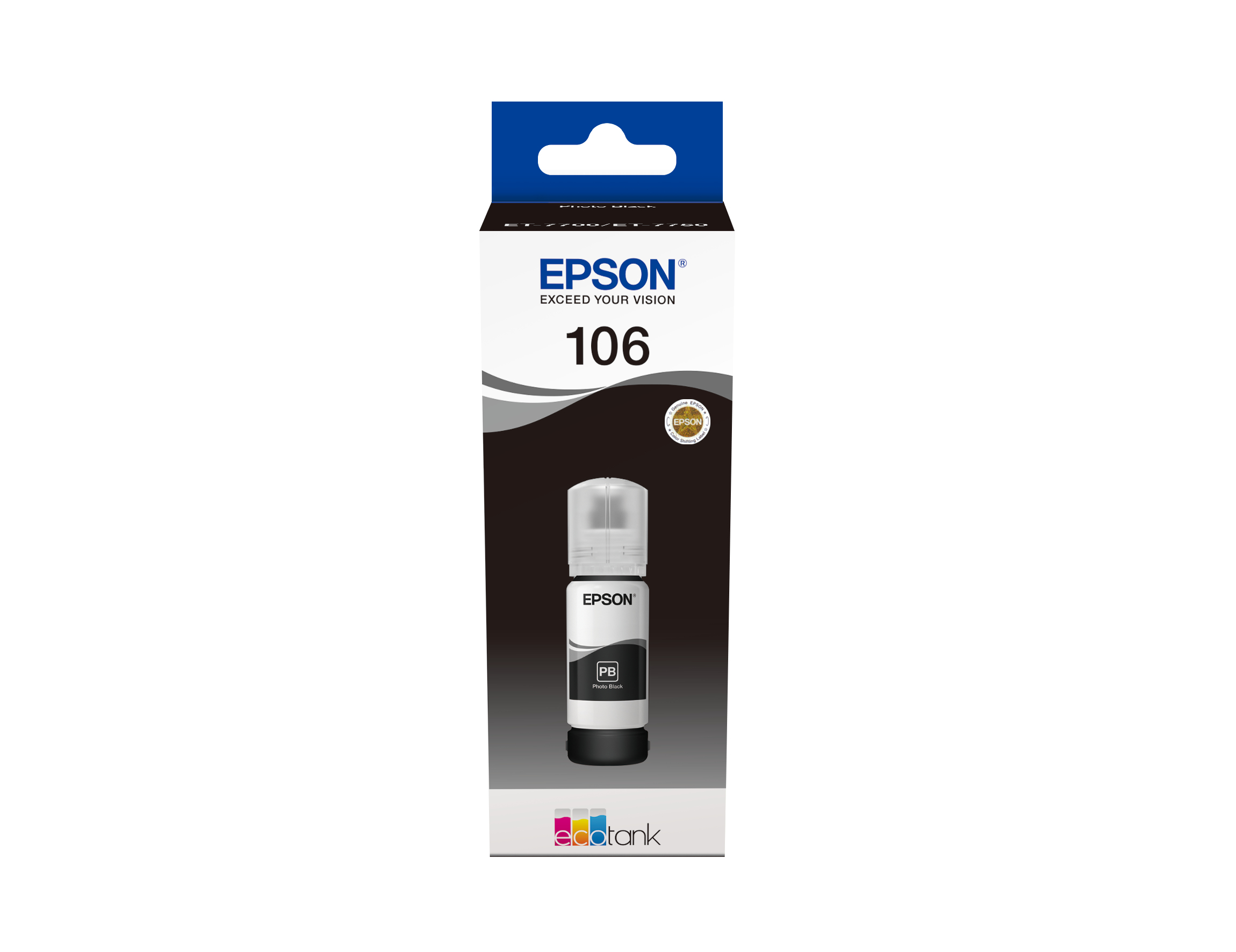 EPSON 5LB 106 EcoTank Photo Black ink bottle