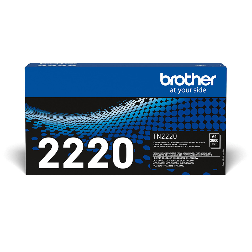 TN-2220 TONER 2600 PAGES F/ HL-2240 2240D 2250DN