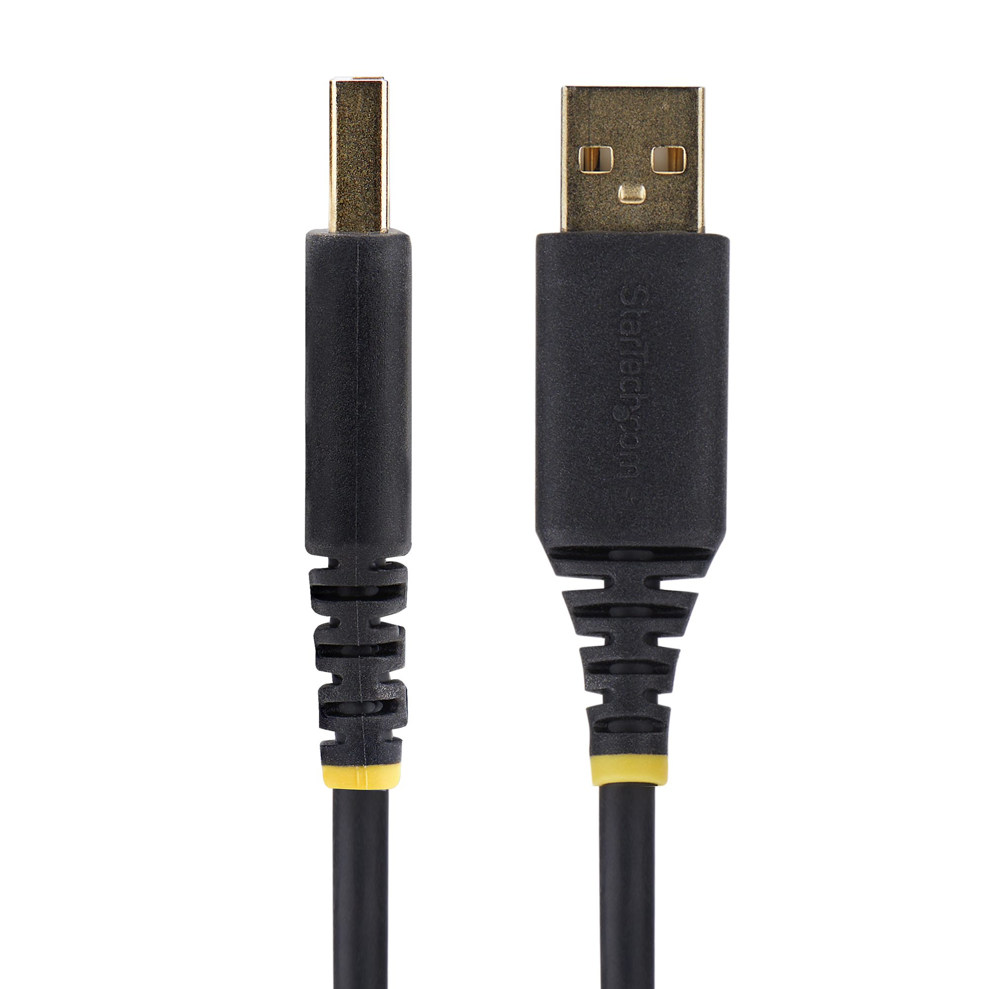 STARTECH.COM 60cm 24Zoll 2-Port USB auf Seriell Adapter COM-Retention,FTDI USB-A zu DB9 RS232 Kabel Wechselbare Schrauben/Muttern