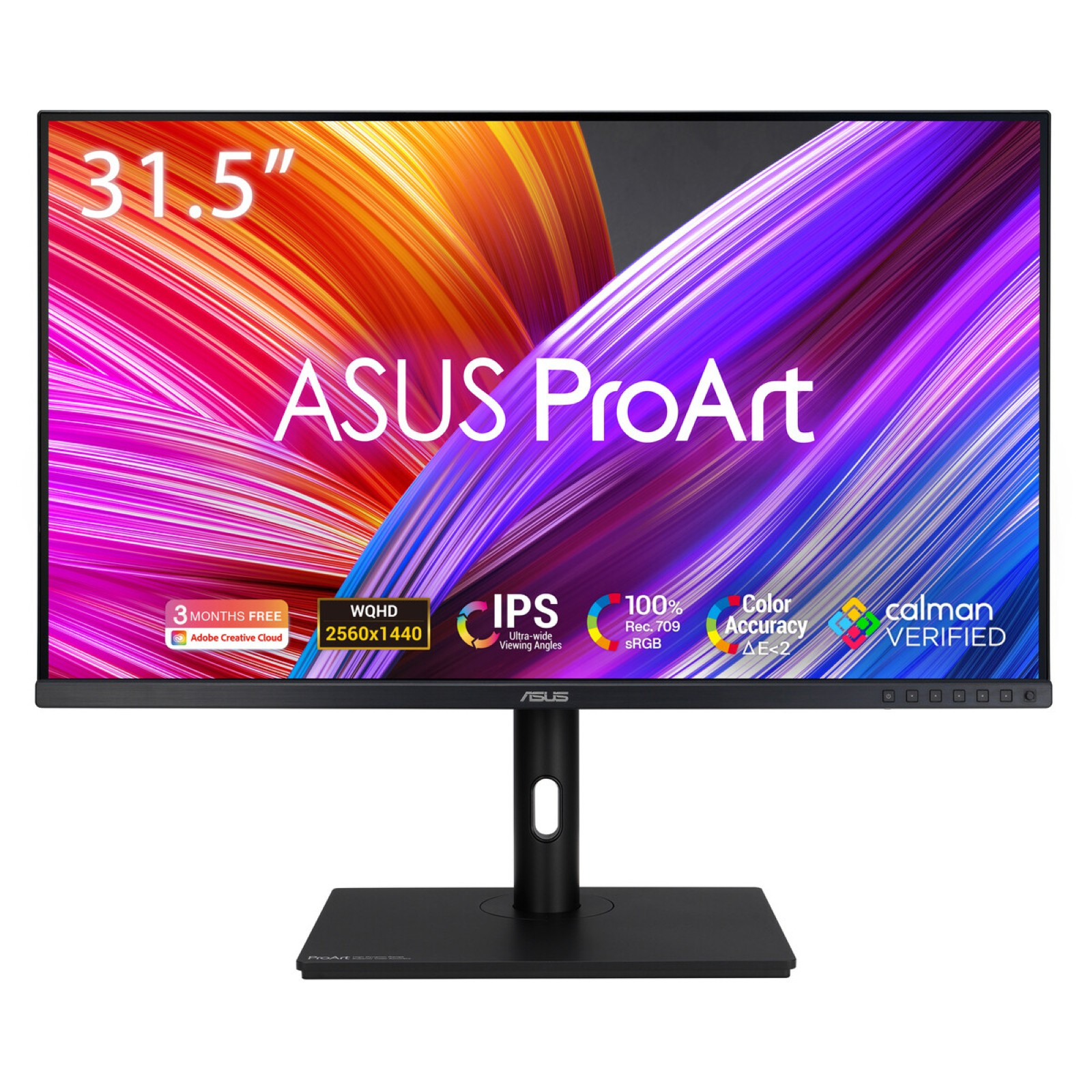 ASUS ProArt Display PA328QV Professional Monitor 80,01cm 31,5Zoll IPS WQHD sRGB HDMI
