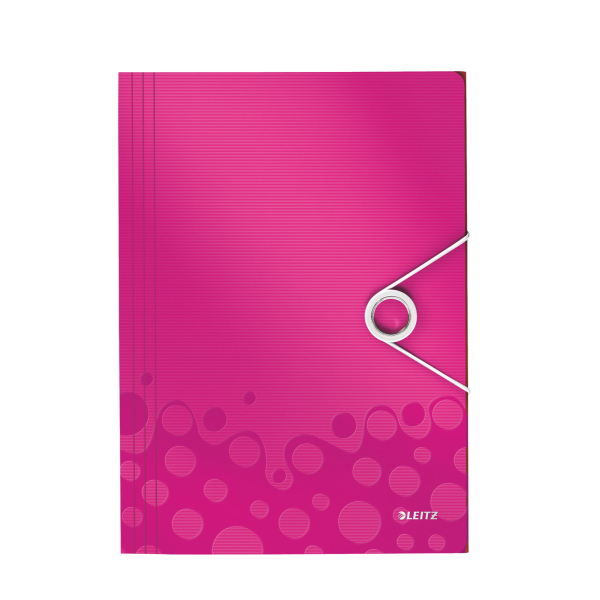 LEITZ Eckspanner WOW 4599 DIN A4 pink, 1 St.