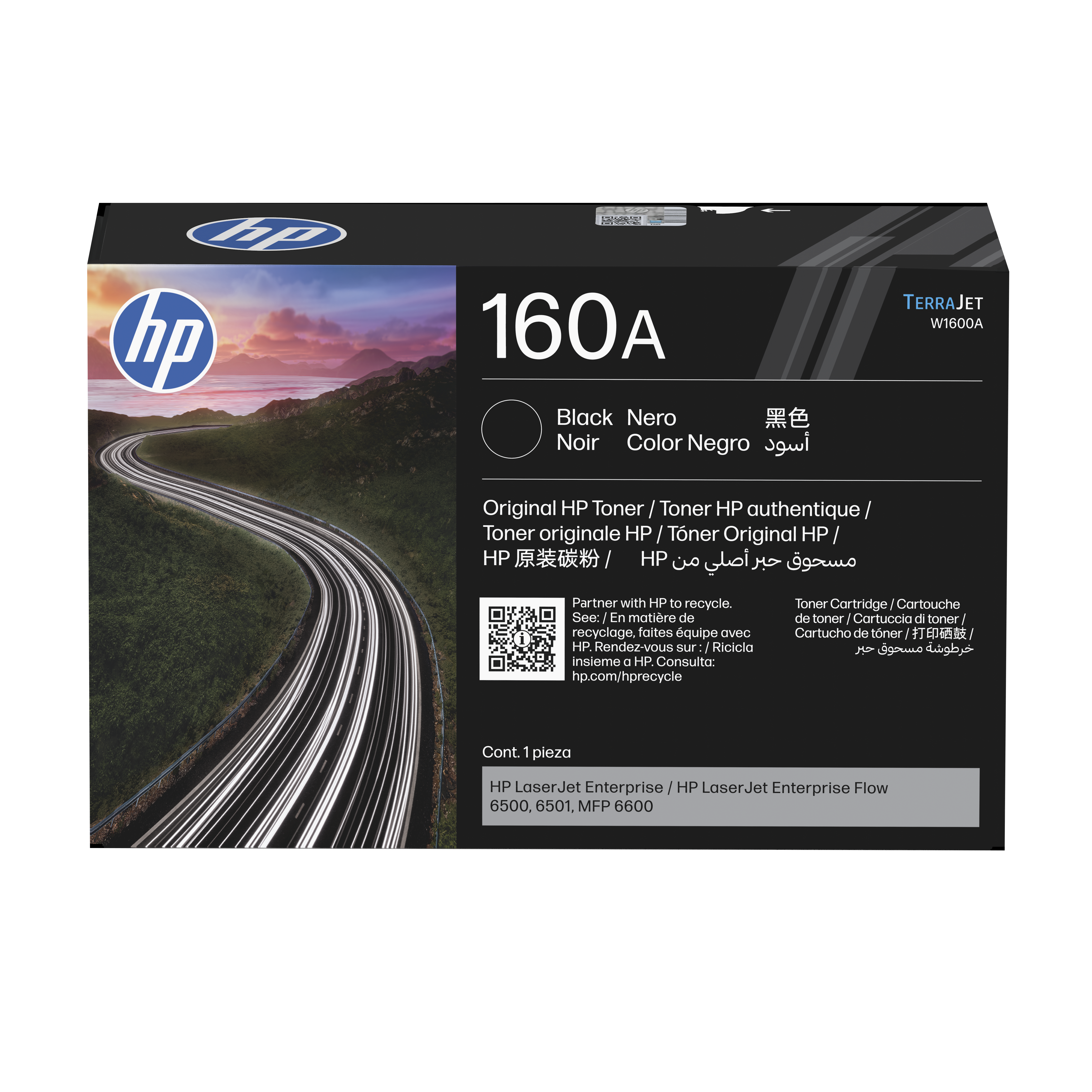 HP 1600A (W1600A) schwarz Tonerkartusche