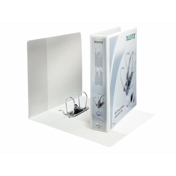 LEITZ 4225 Präsentationsordner weiß Kunststoff 8,0 cm DIN A4, 1 St.