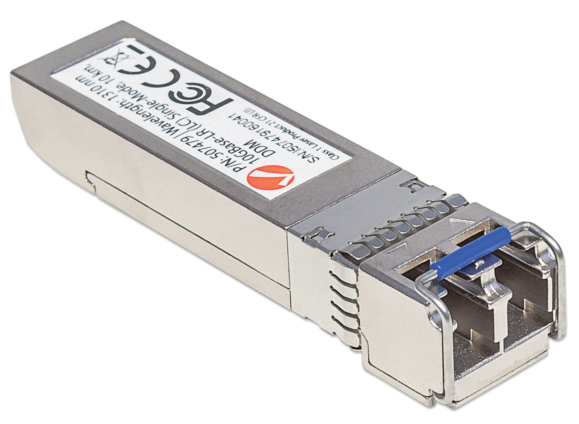 INTELLINET Gigabit SFP+ Mini-GBIC Transceiver 10GBase-LR (LC) Single-Mode Port Reichweite bis zu 10km Wellenlaenge 1310nm
