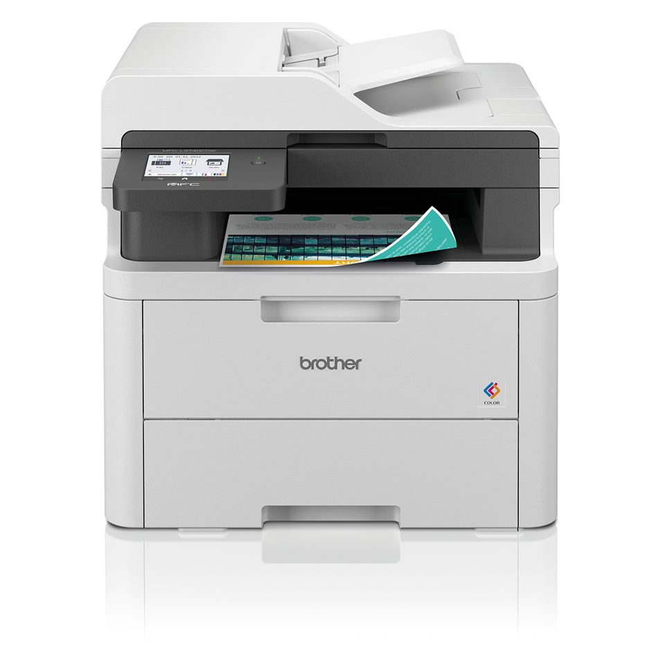 brother MFC-L3760CDW 4 in 1 Farblaser-Multifunktionsdrucker grau