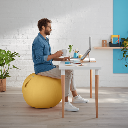 LEITZ Ergo Cosy Sitzball gelb 65,0 cm