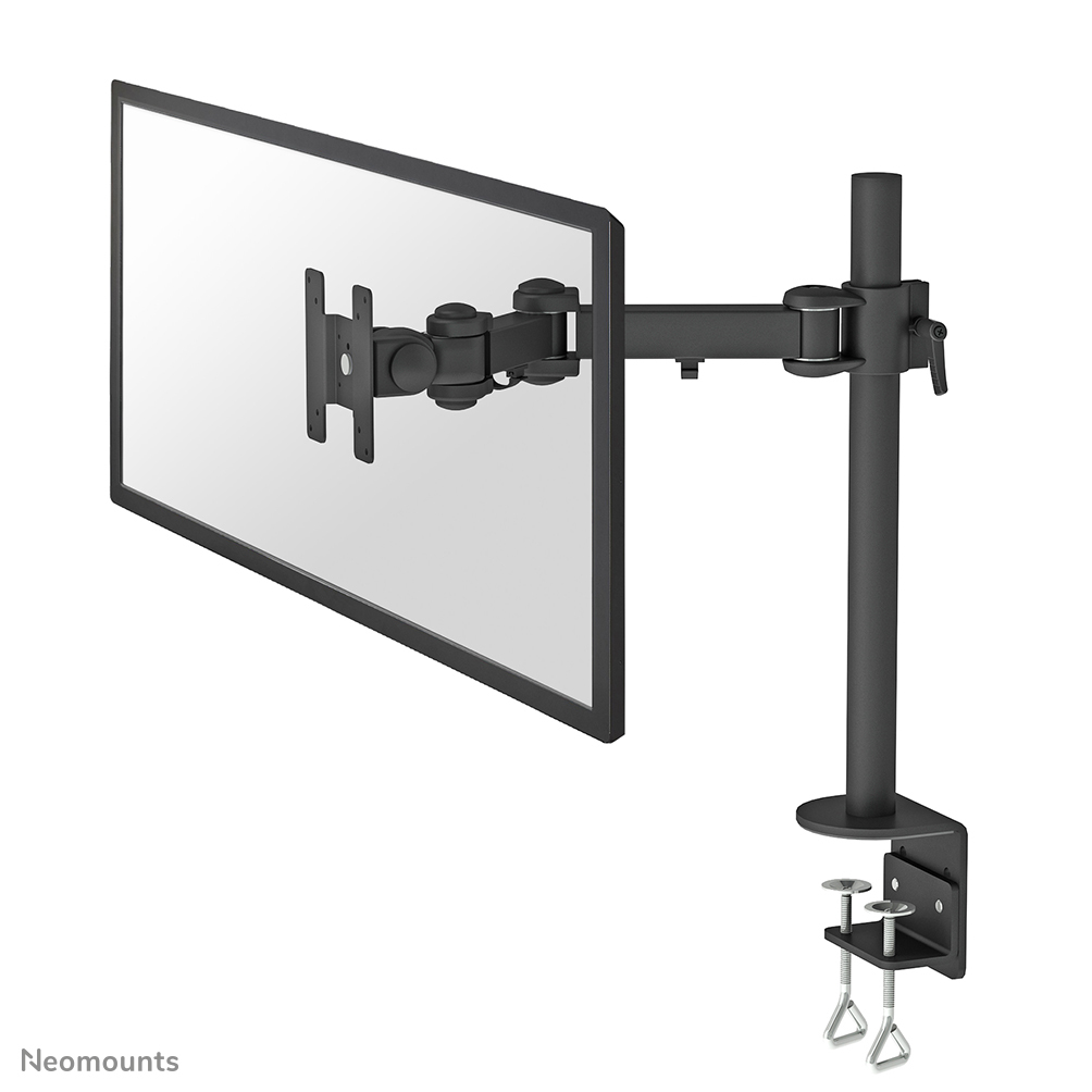 NEOMOUNTS DeskMount Monitor Tischhalterung 25,4-76,2cm 10-30Zoll max 10kg Klemme Volle Bewegung Pivot Schwenken schwarz