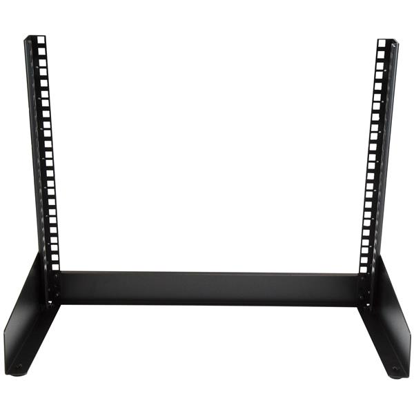 2-POST DESKTOP RACK - 8U 8U OPEN FRAME RACK CABINET - 8U