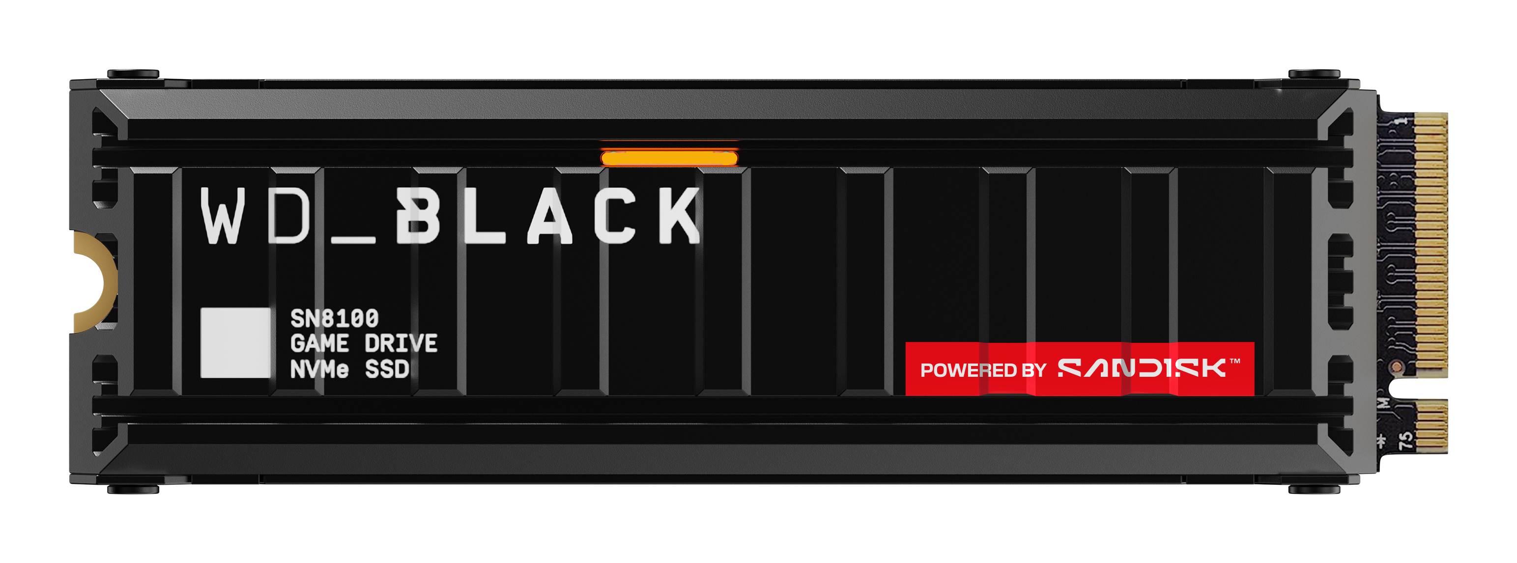 WD Black SN8100 NVMe SSD 1TB M.2 2280 W/Heatsink POWERED BY SANDISK