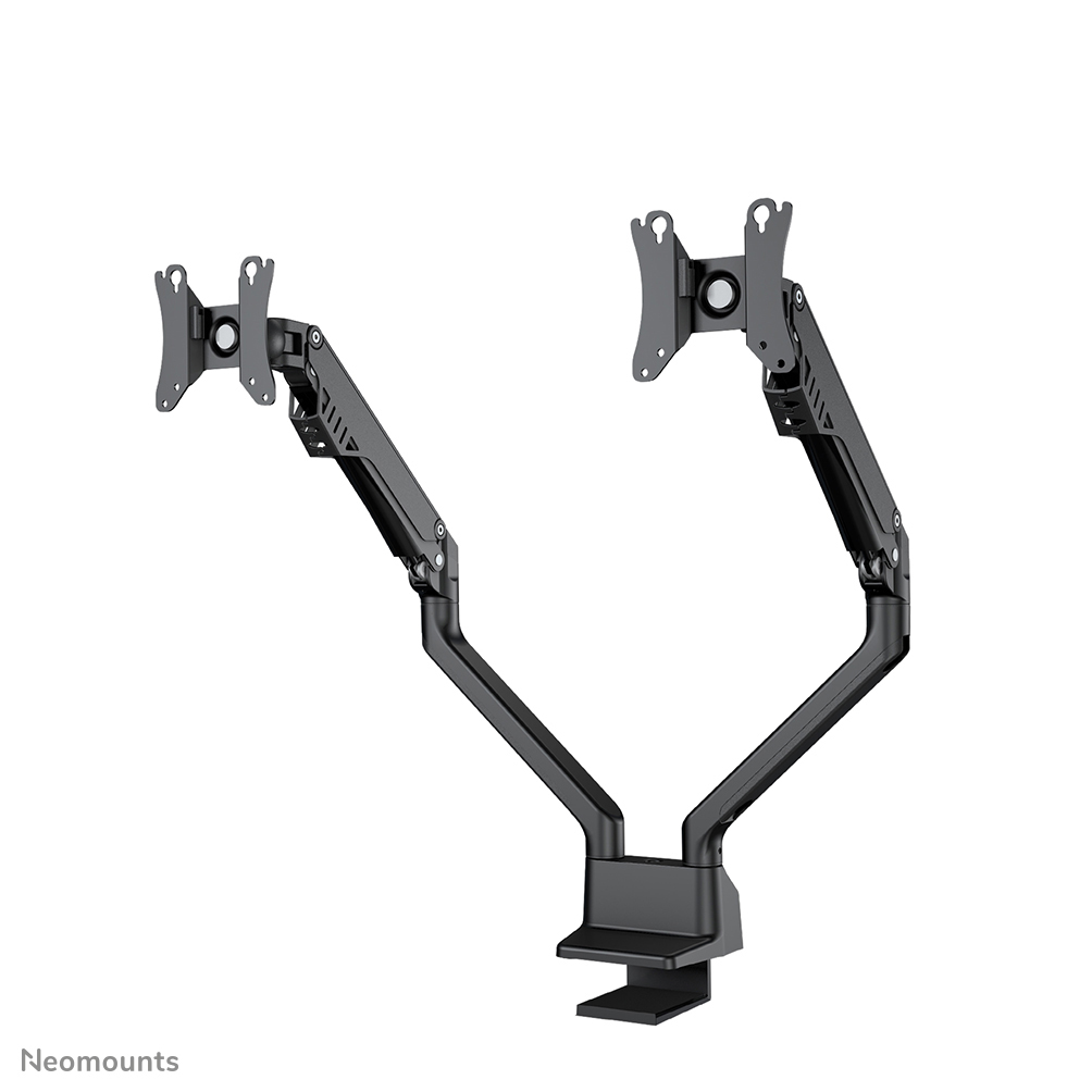 NEOMOUNTS Flat Screen Dual Desk Mount 25,4-81,28cm 10-32Zoll clamp/grommet Black
