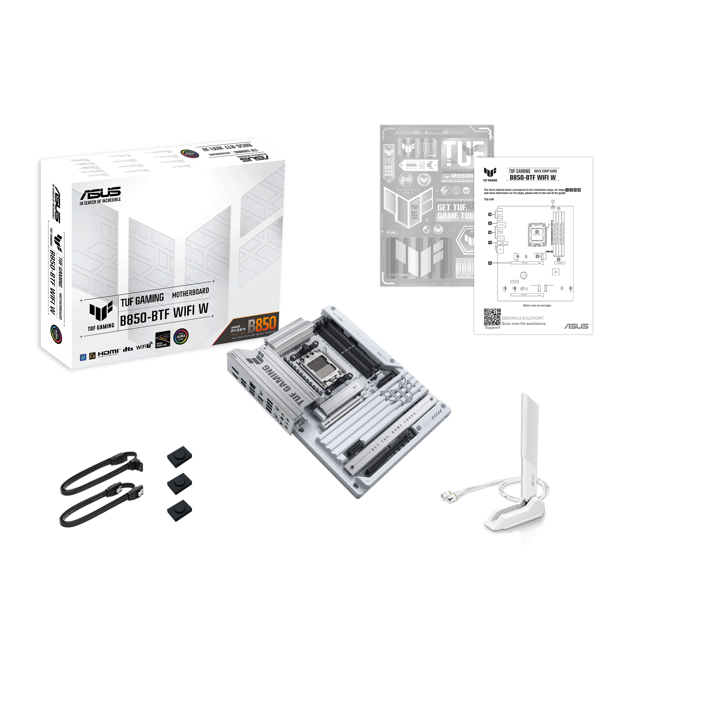 ASUS TUF GAMING B850-BTF WIFI W AM5 MB 4xDDR5