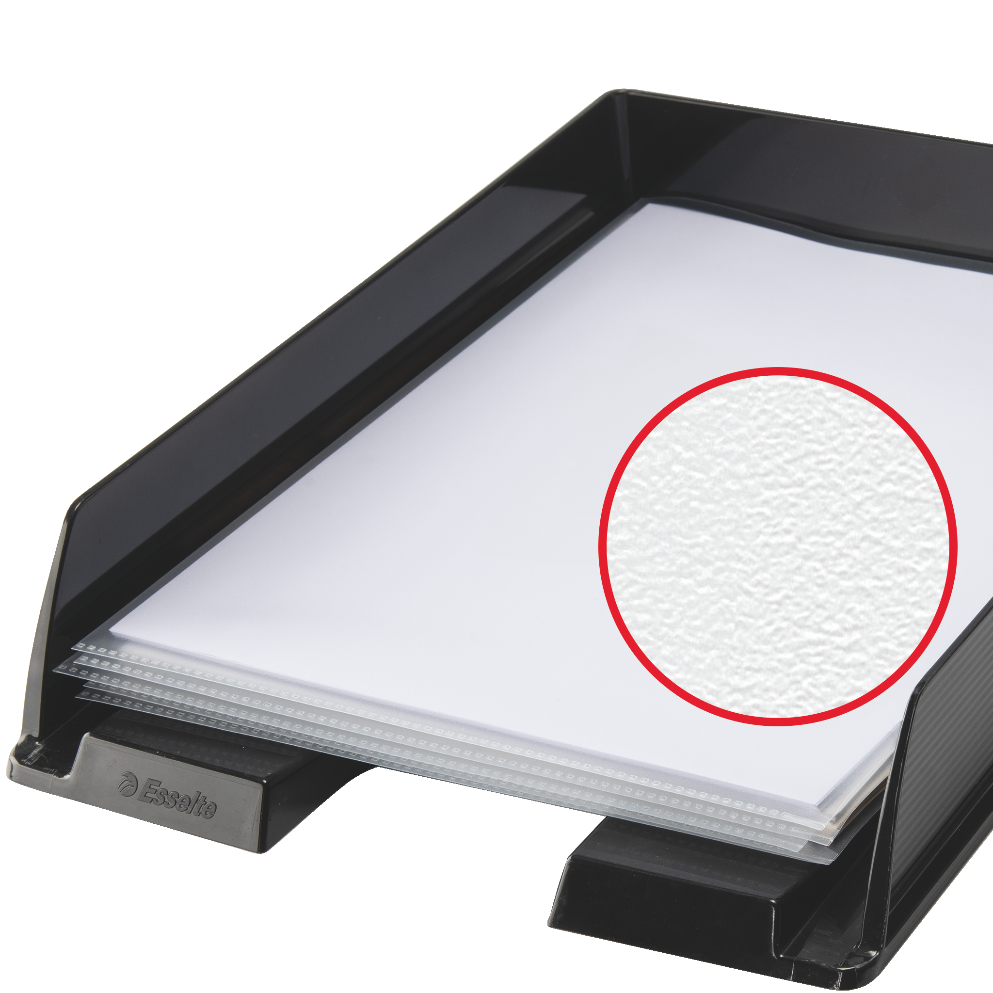 Esselte Sichthüllen Standard Plus 54850 DIN A5 transparent genarbt 0,12 mm, 100 St.