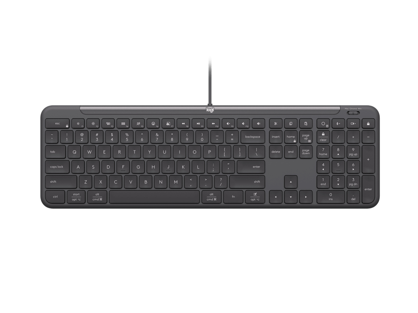 LOGITECH Wired Keyboard K620 for Business Graphite (FR)
