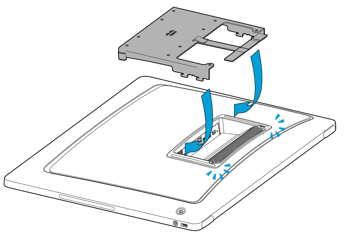 VESA ADAPTER AND WALL MOUNT KIT FOR WEBEX DESK PRO