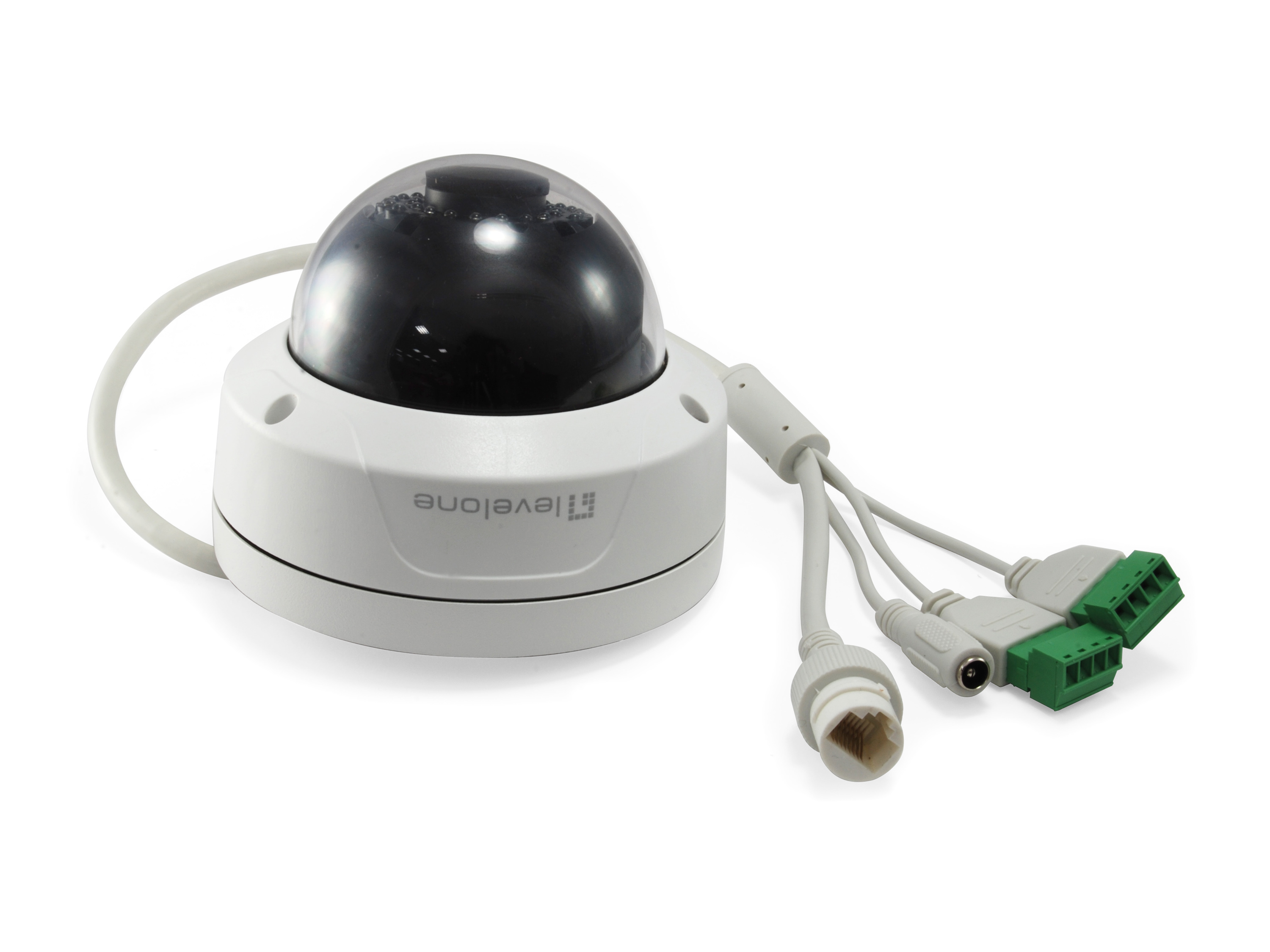 LevelOne IPCam Dome Fix Out 2MP/H.265/IR/ 7W/PoE/IP67