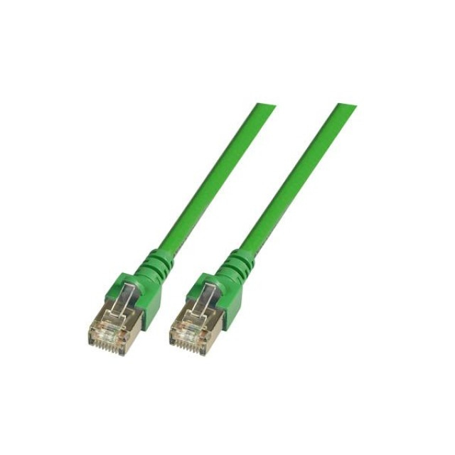 EFB RJ45 Patchkabel SF/UTP Cat.5e PVC CCA 15.00m grün