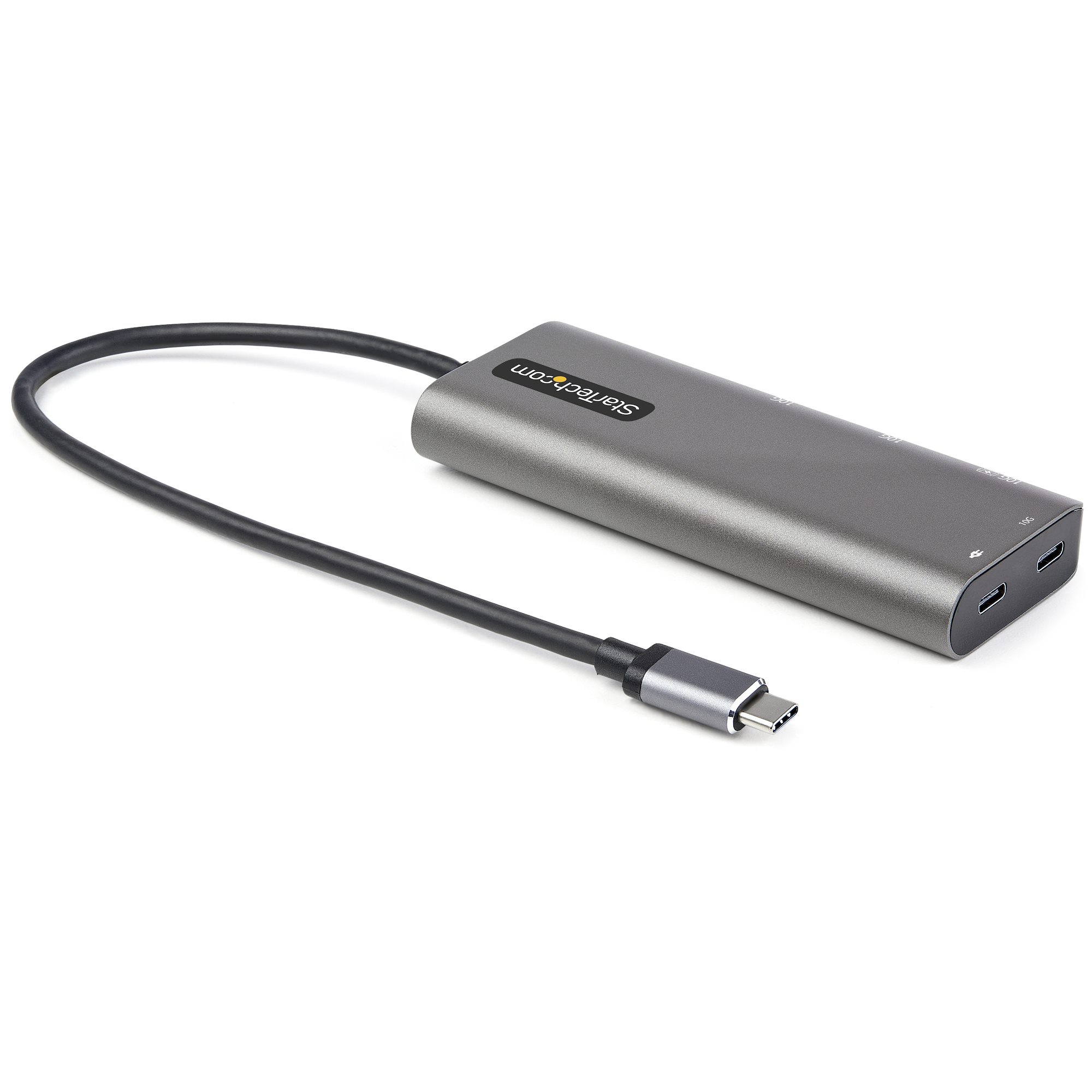 STARTECH.COM USB-C Multiport Adapter USB-C to HDMI or mDP 4K 60Hz 100W PD Pass-Through 4x 10Gbit/s USB - 30cm cable