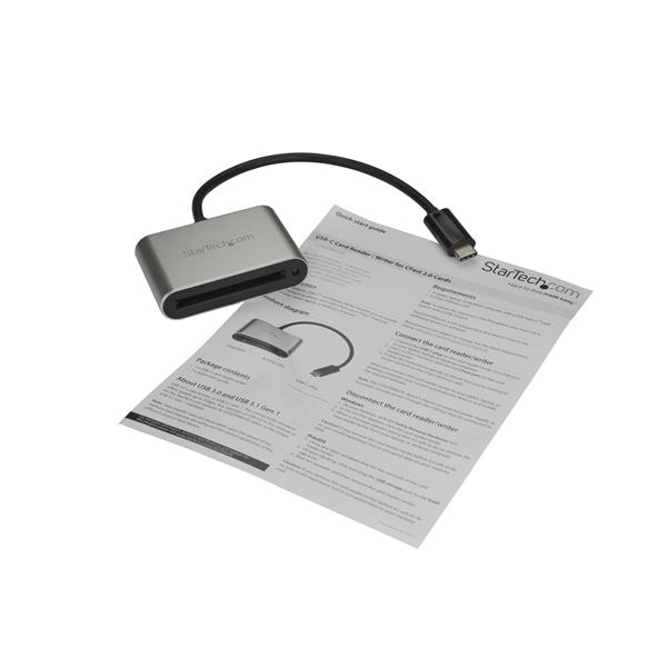 STARTECH.COM USB 3.0 Kartenleser für CFast 2.0 Karten - USB-C - USB Powered - UASP