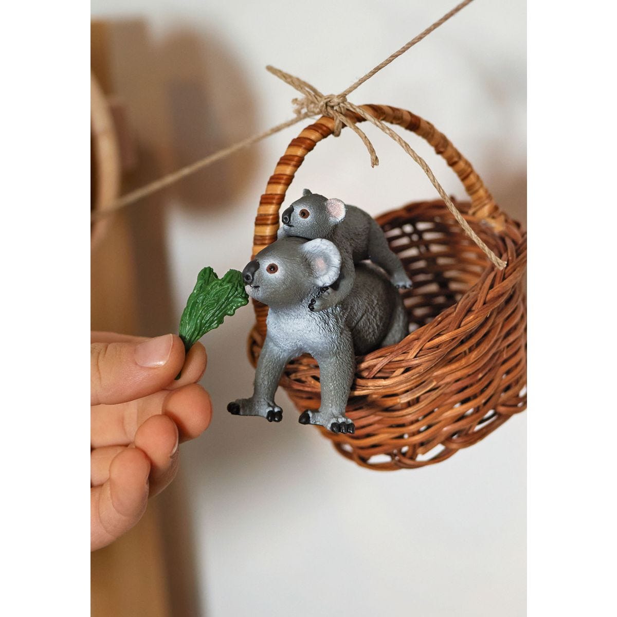 Wild Life Koala Mutter mit Baby, Spielfigur