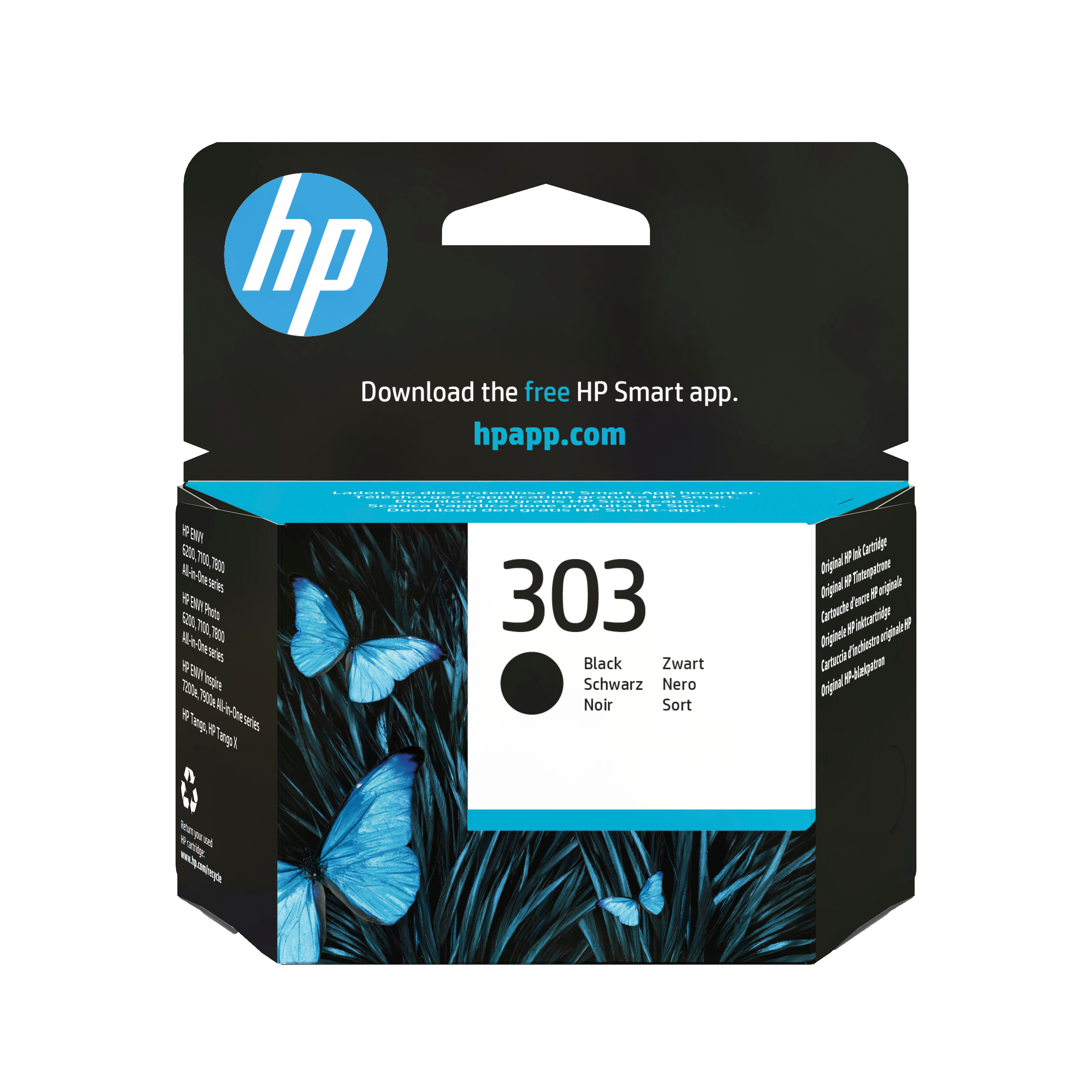 HP 303 Schwarz Tintenpatrone 4ml