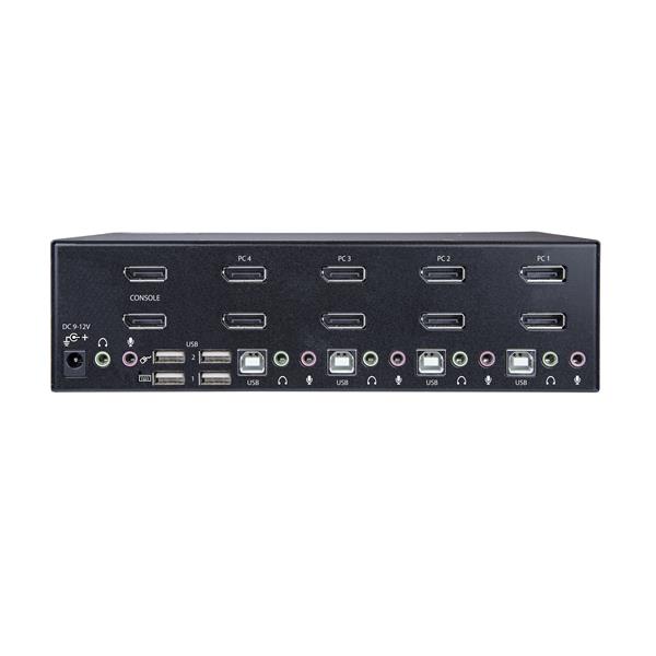 4PT DUAL DP KVM SWITCH 4K60 KVM SWITCH - 4K60 - 4 PORT