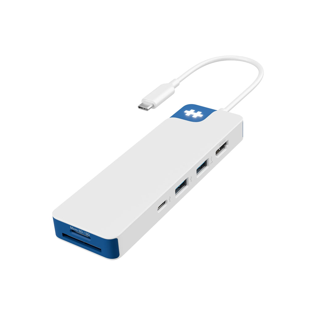 HYPERDRIVE FLEX 8 PORT USB-C HUB (BLUE)