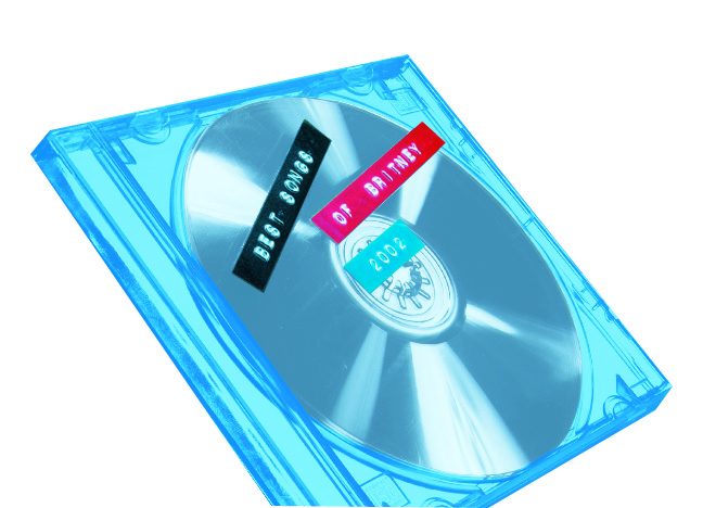 DYMO Omega Prägegerät blau