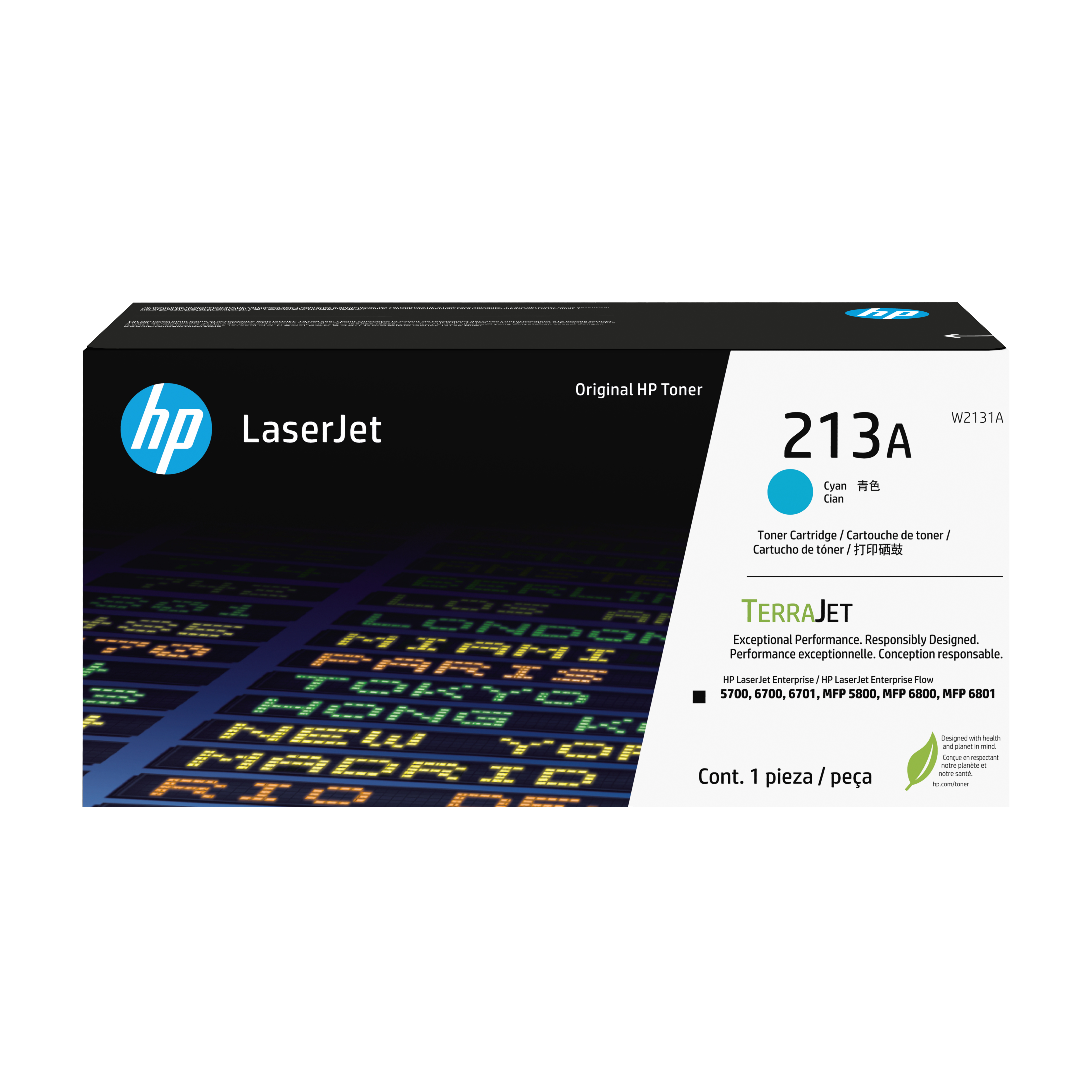 HP 213A (W2131A) cyan Tonerkartusche