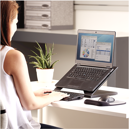 Fellowes Laptop-Ständer Designer Suites schwarz