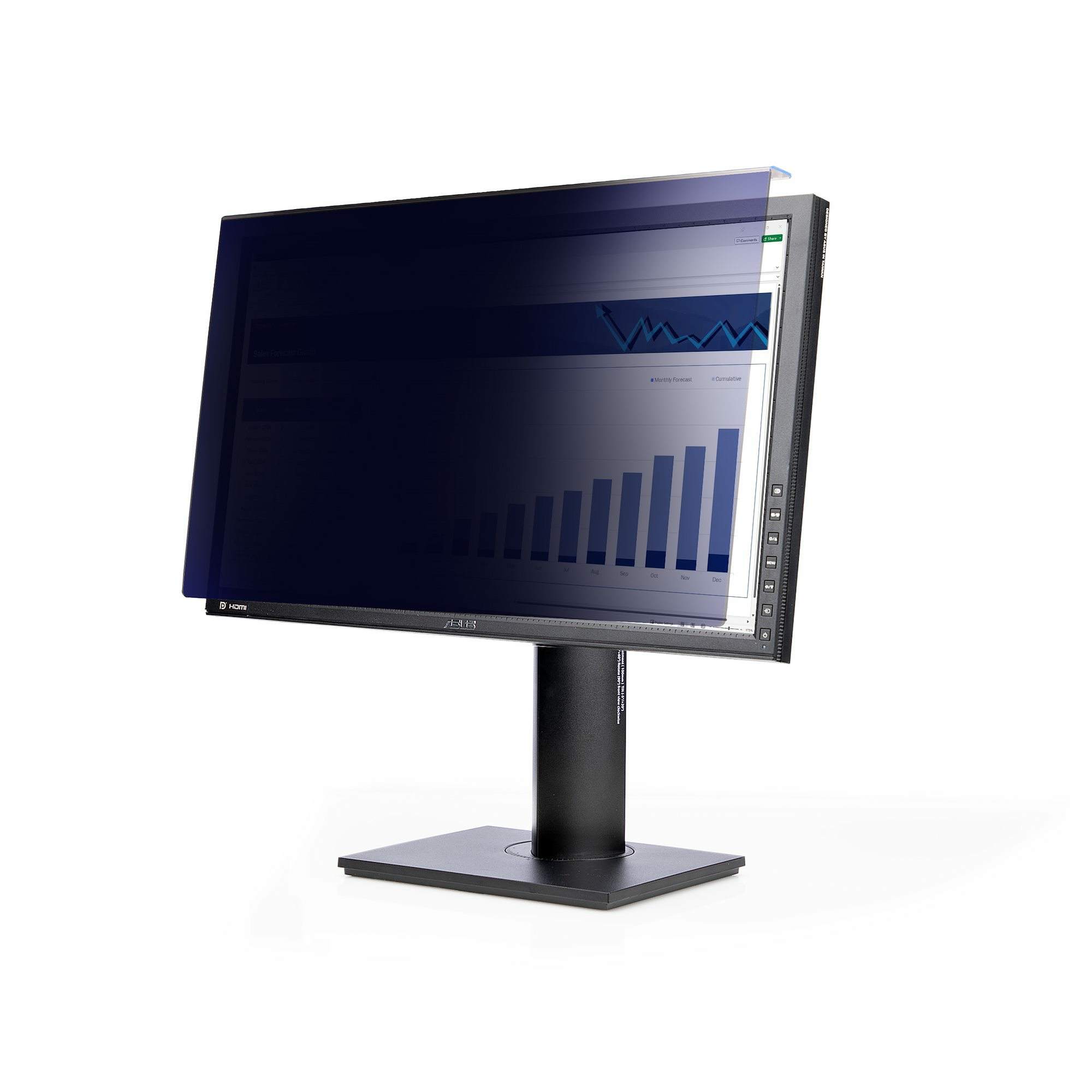 23.8IN MONITOR PRIVACY SCREEN HANGING ACRYLIC FILTER/SHIELD