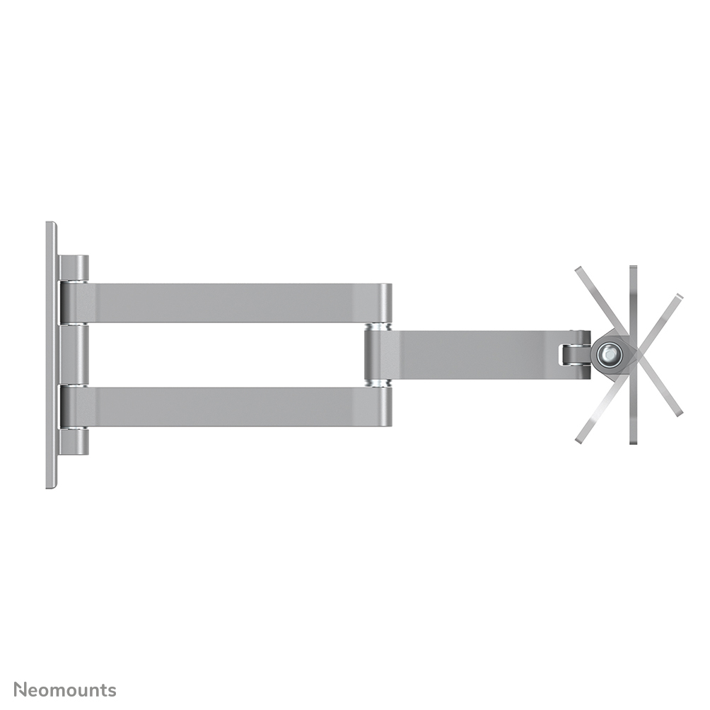 NEOMOUNTS Wall Mount für Flachbildschirme 25,4-60,9cm 10-24Zoll neigbar 12 kg 3 Pivot Silber